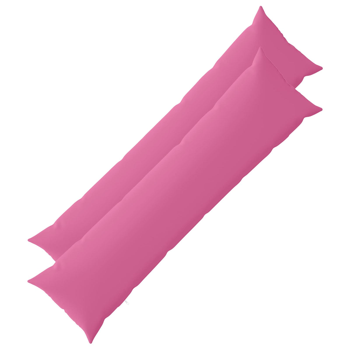 Cushion with Pillow HEERLEN 2 pcs Pink Polyester
