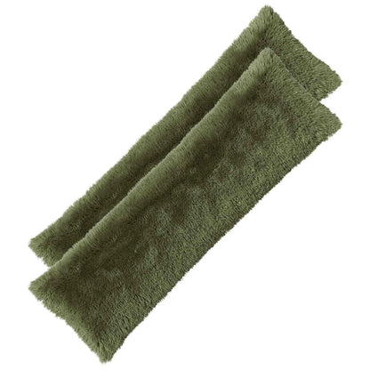 Cushion with Pillow HEERLEN Green 40 x 145 cm PV Fleece