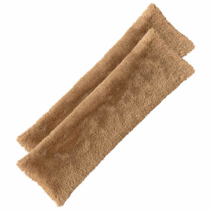 Cushion with Pillow HEERLEN Taupe 40 x 145 cm PV Fleece