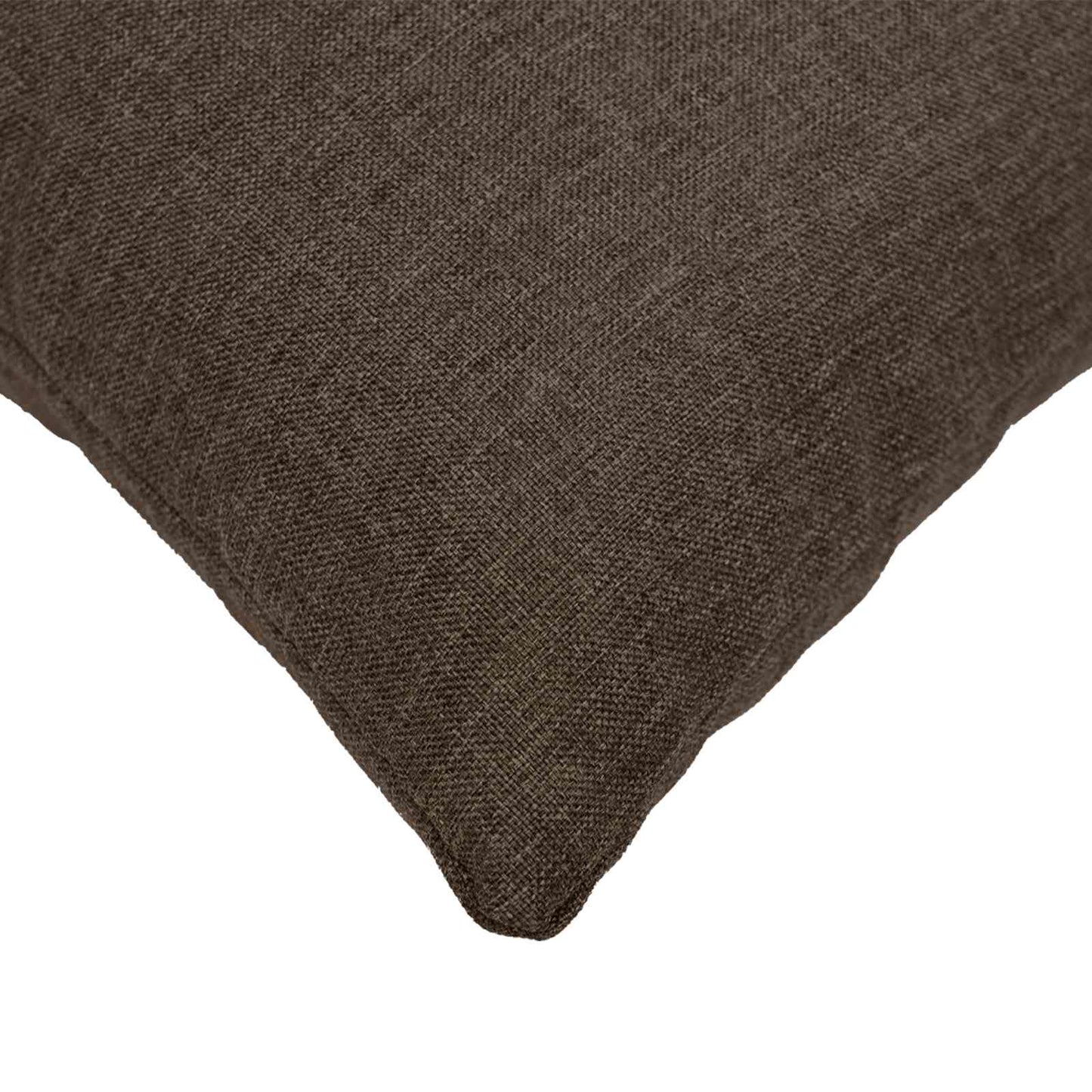 Cushion with Pillow HEERLEN 12 pcs Taupe Fabric