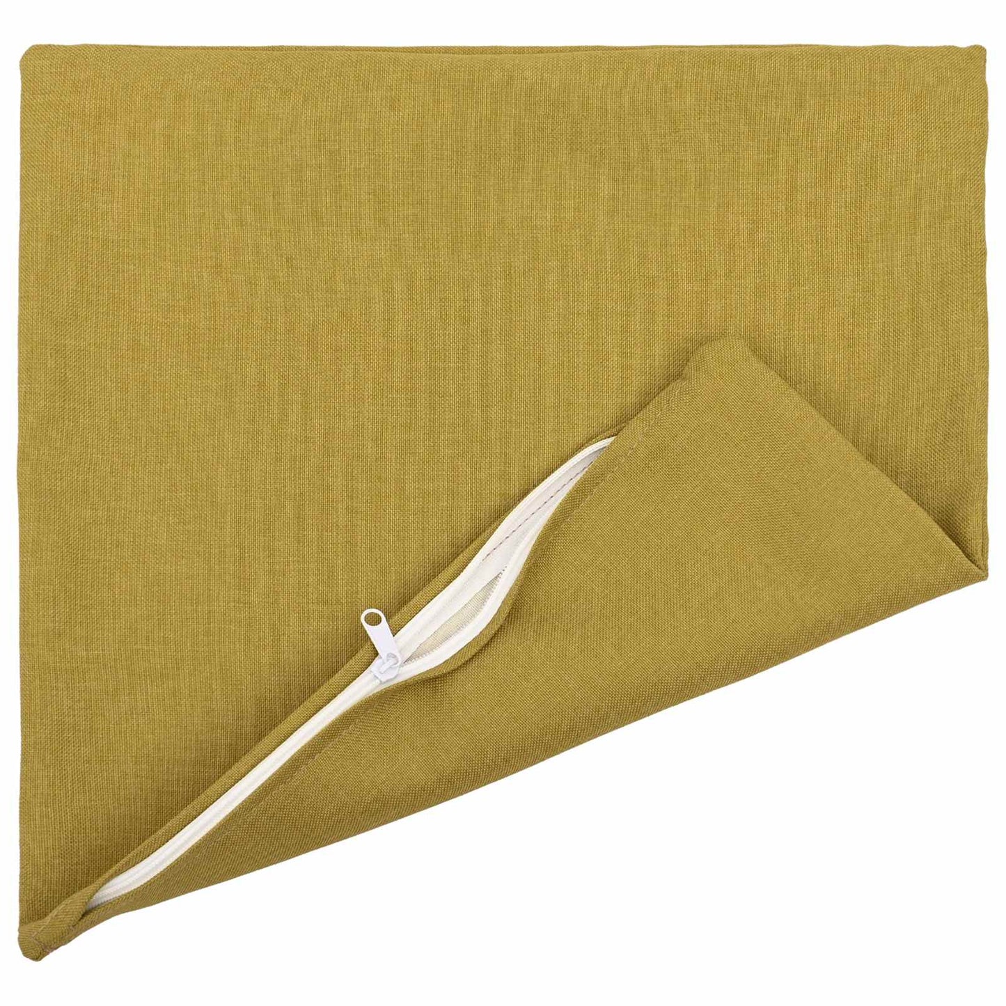 Cushion with Pillow HEERLEN 6 pcs Light Green Fabric
