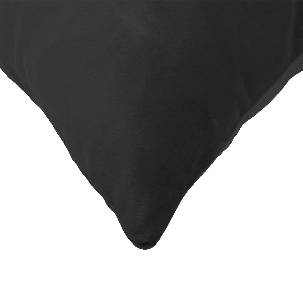 Cushion with Pillow HEERLEN 12 pcs Black Velvet