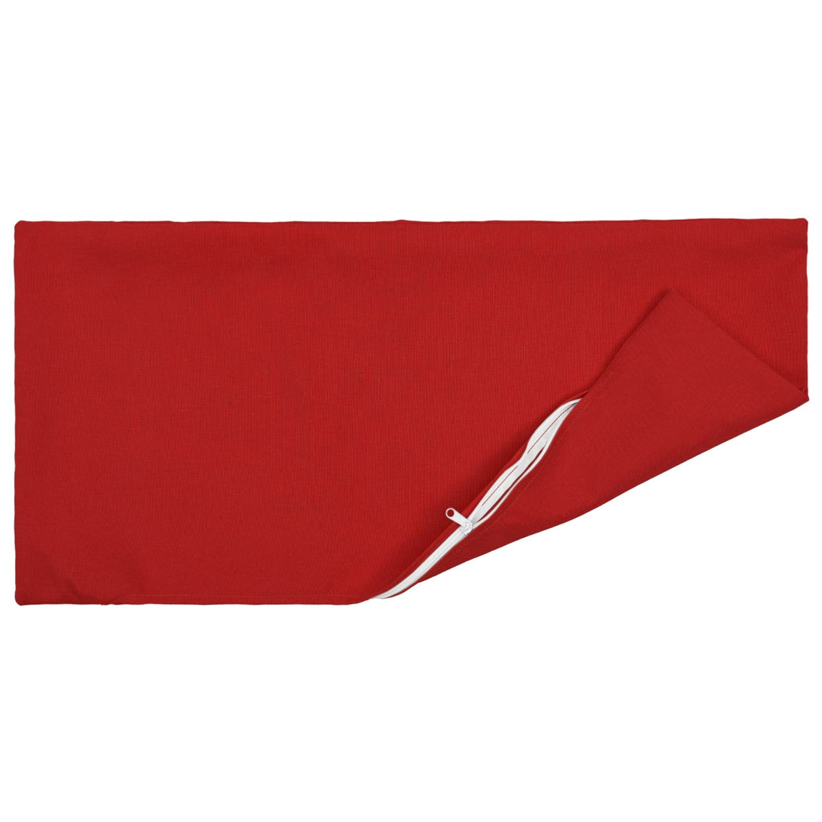 Cushion with Pillow HEERLEN 2 pcs Red Fabric