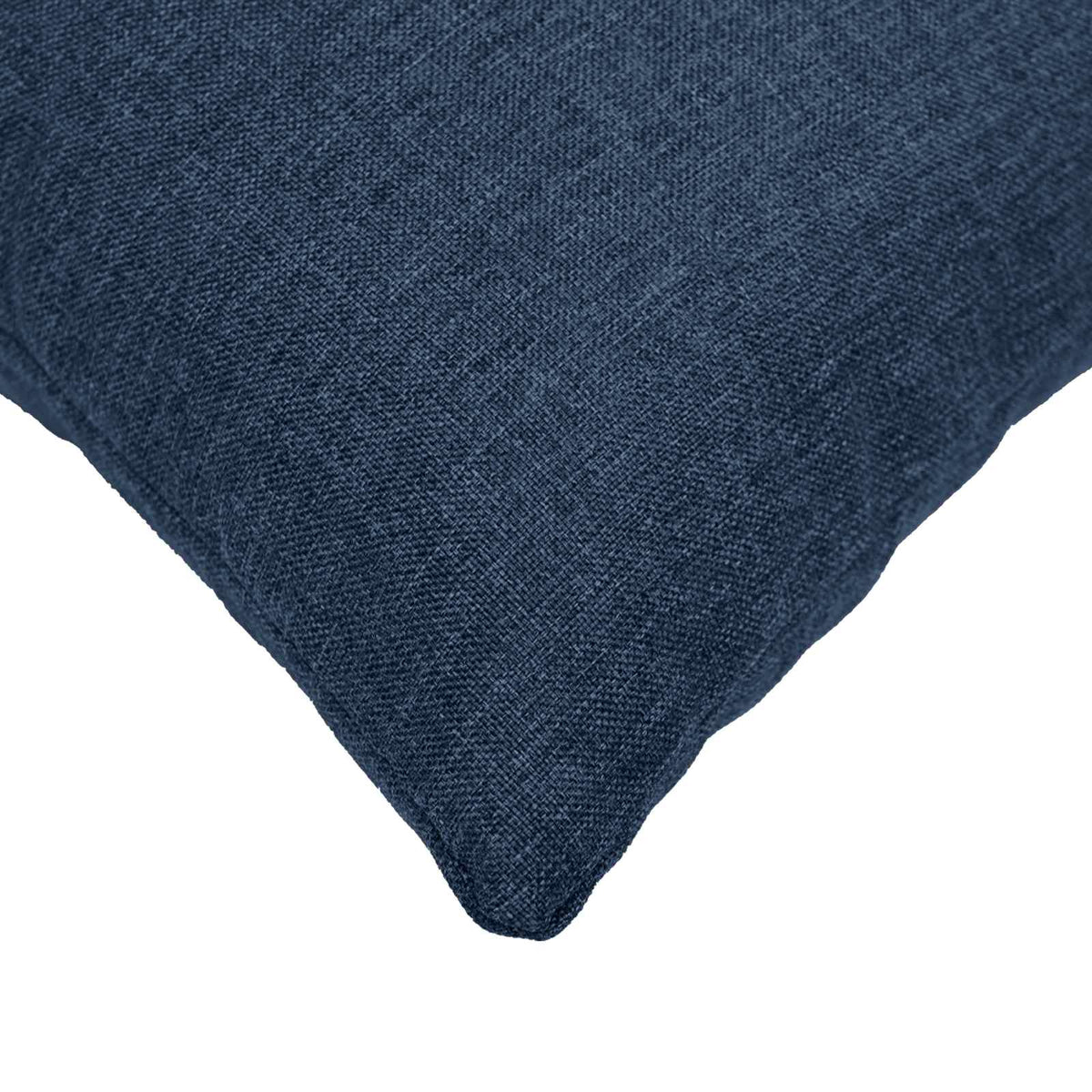 Cushion with Pillow HEERLEN 2 pcs Blue Fabric