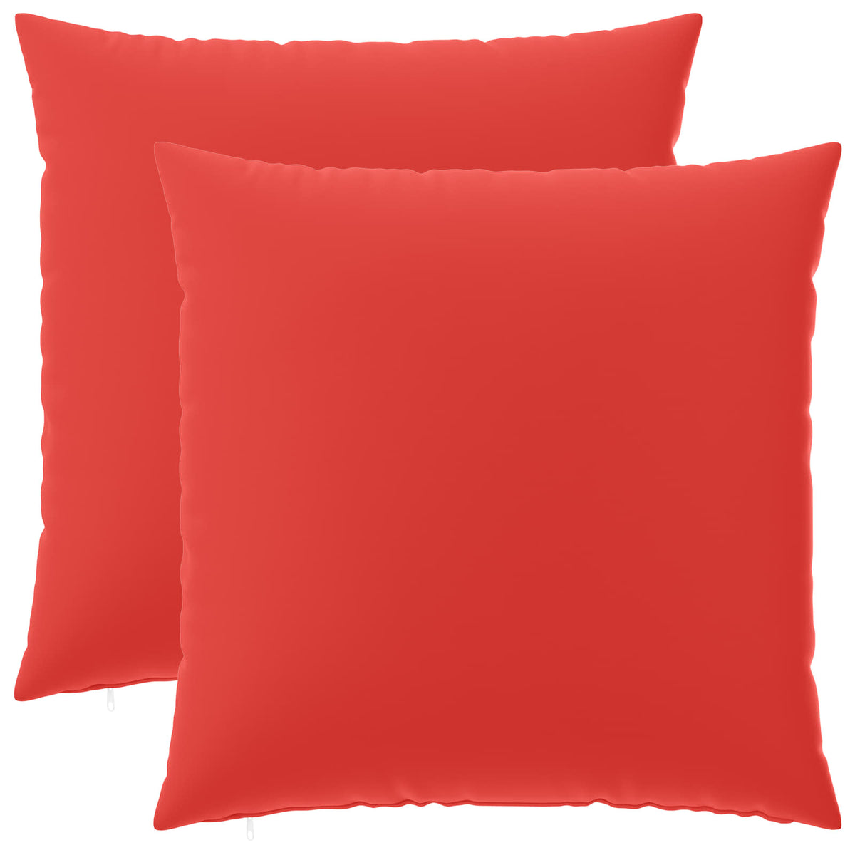 Throw Pillow 2 pcs HEERLEN Red 70 x 70 cm Polyester
