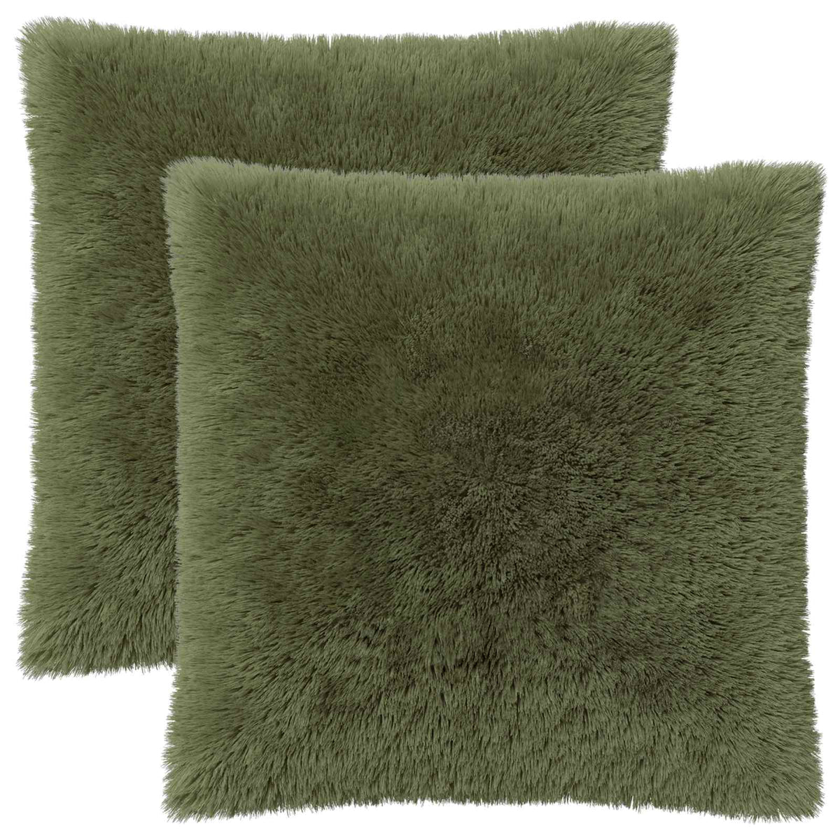 Cushion with Pillow HEERLEN 2 pcs Green PV Fleece
