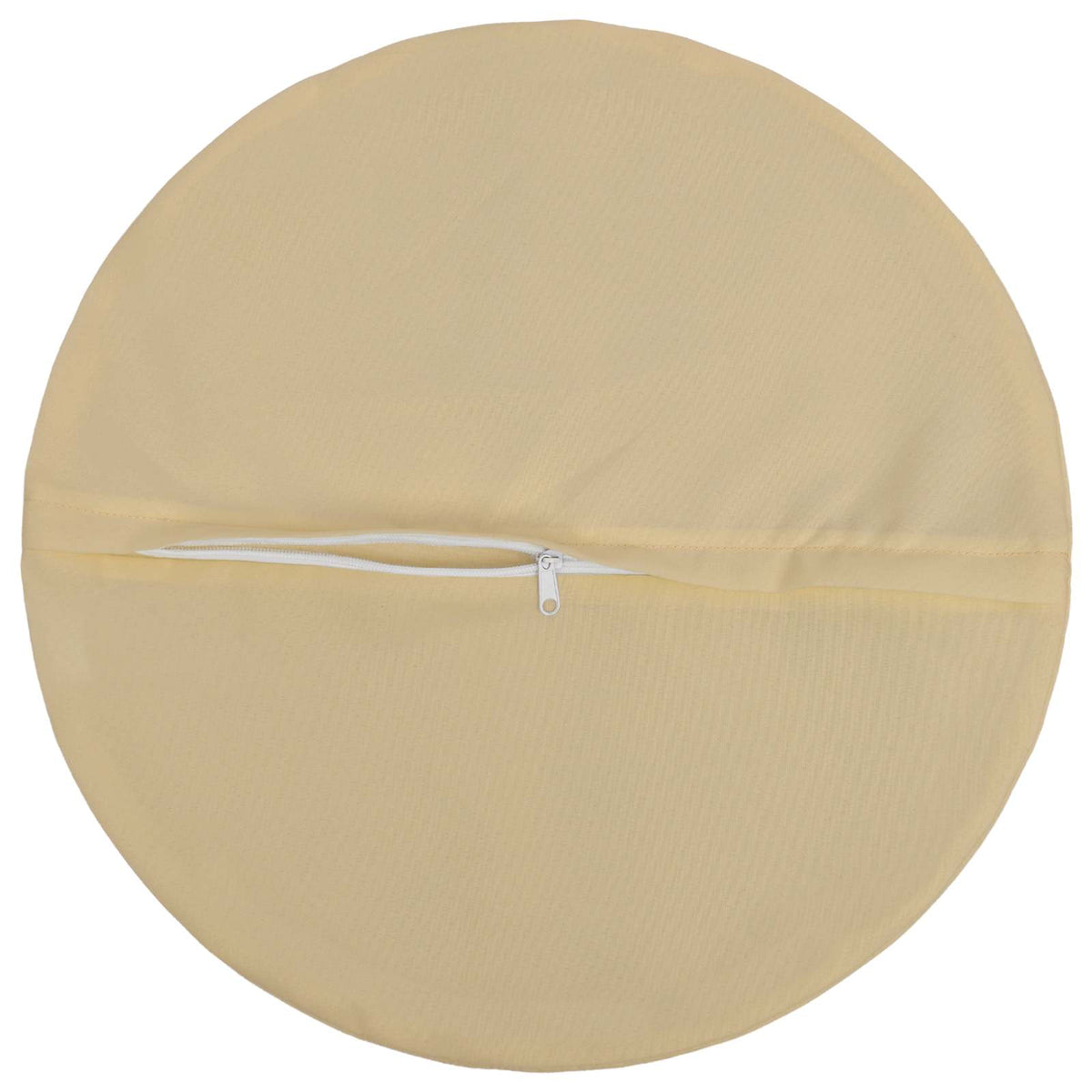 Throw Pillow 2 pcs HEERLEN Beige Dia. 30 cm Polyester