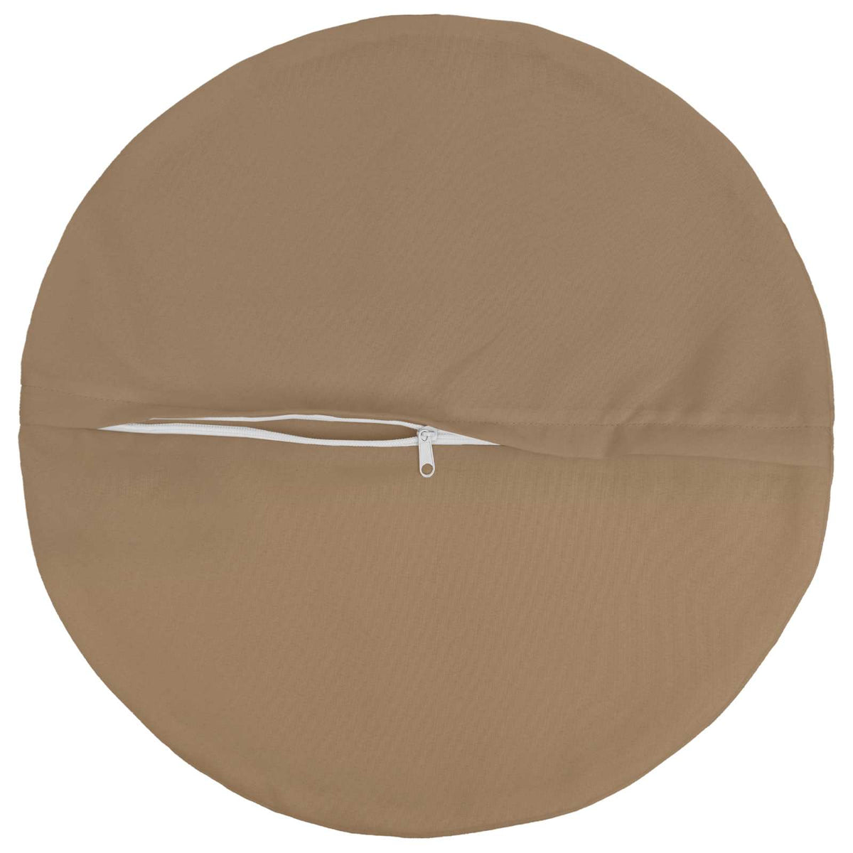 Cushion with Pillow HEERLEN 2 pcs Taupe Polyester
