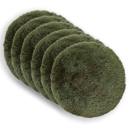 Cushion with Pillow HEERLEN 2 pcs Green PV Fleece