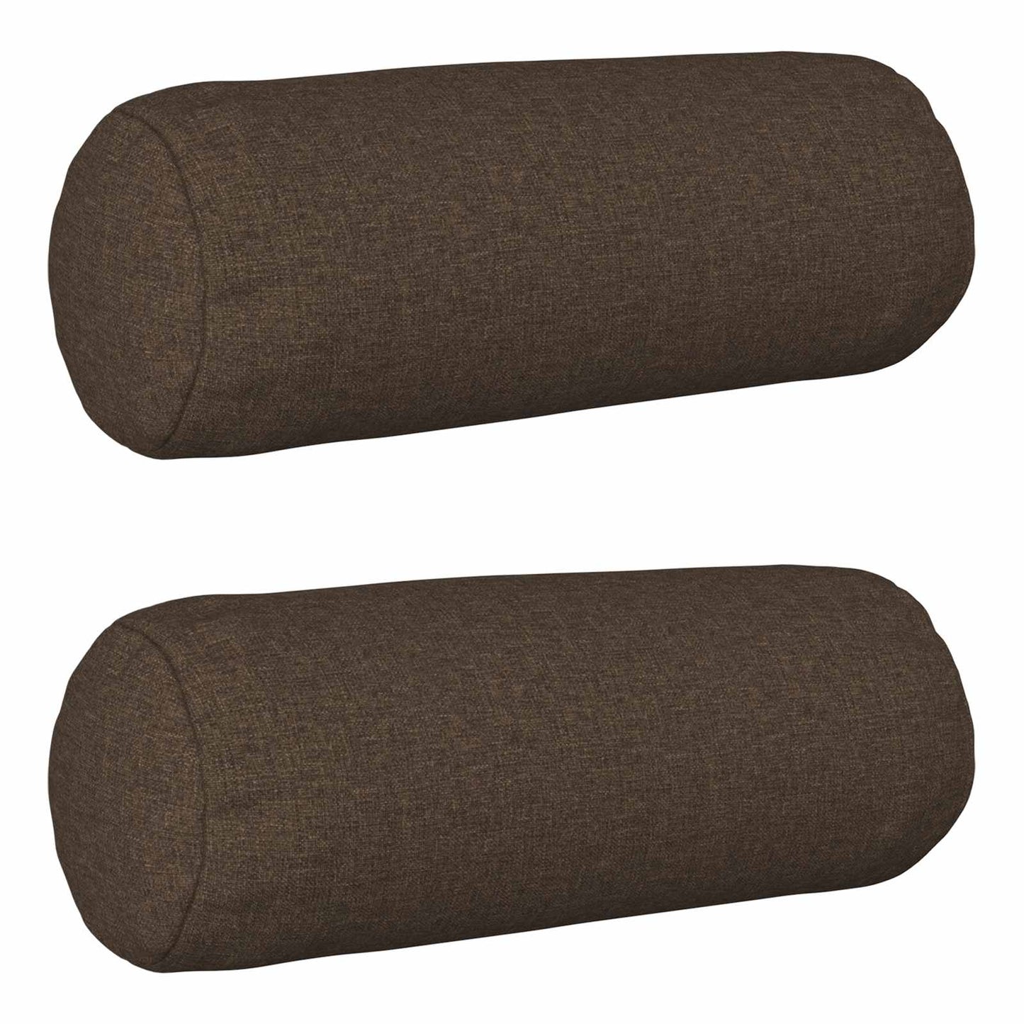 Cushion with Pillow HEERLEN 2 pcs Taupe Fabric