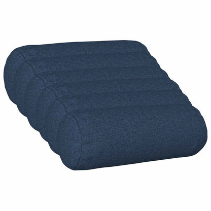 Cushion with Pillow HEERLEN 6 pcs Blue Fabric