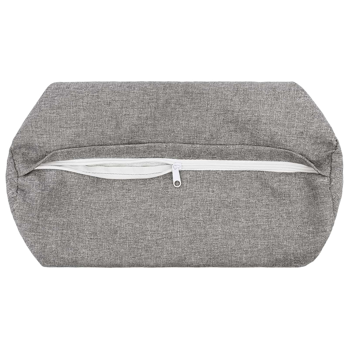 Cushion with Pillow HEERLEN 6 pcs Cloud Grey Fabric