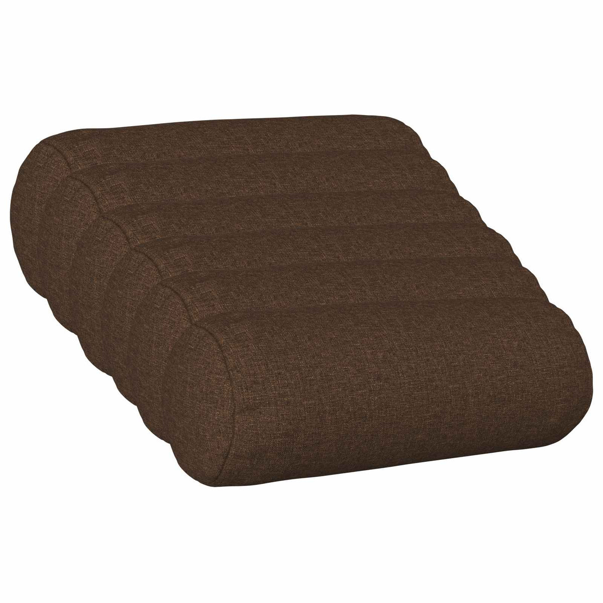 Cushion with Pillow HEERLEN 6 pcs Brown Fabric