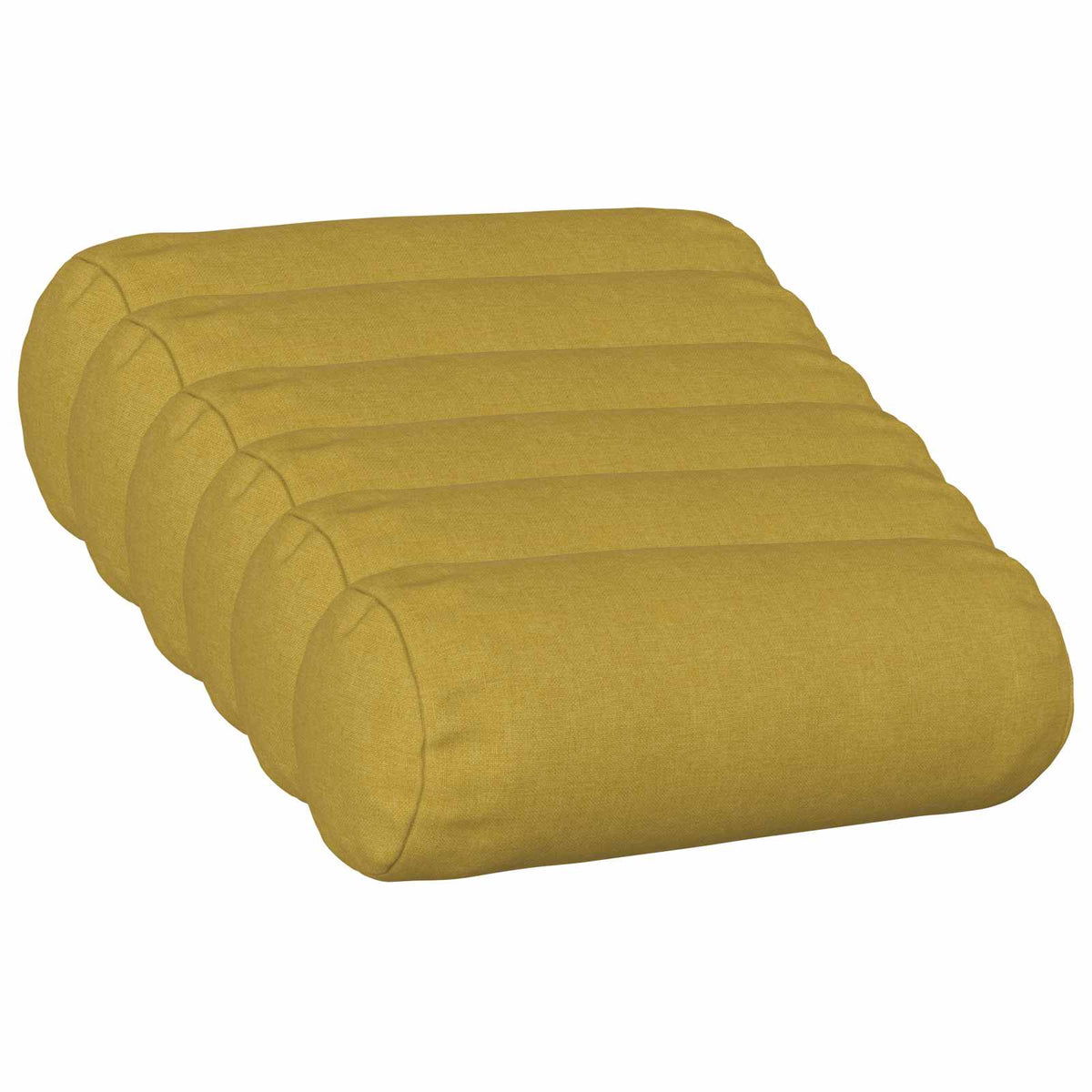 Cushion with Pillow HEERLEN 6 pcs Light Green Fabric