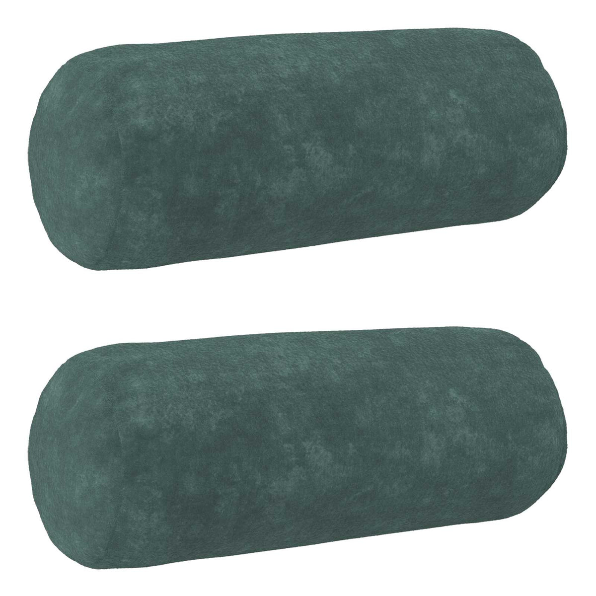 Cushion with Pillow HEERLEN 2 pcs Sea Blue Microfiber Fleece