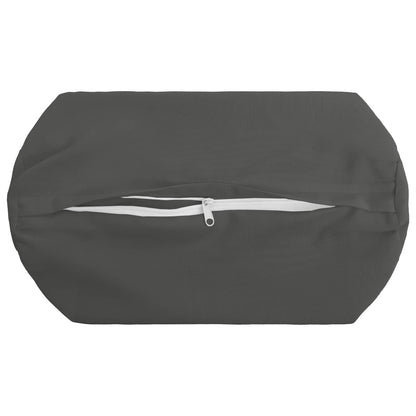 Cushion with Pillow HEERLEN 2 pcs Anthracite Polyester