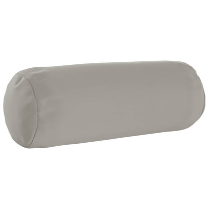Throw Pillow 2 pcs HEERLEN Grey Dia. 15 x 40 cm Polyester