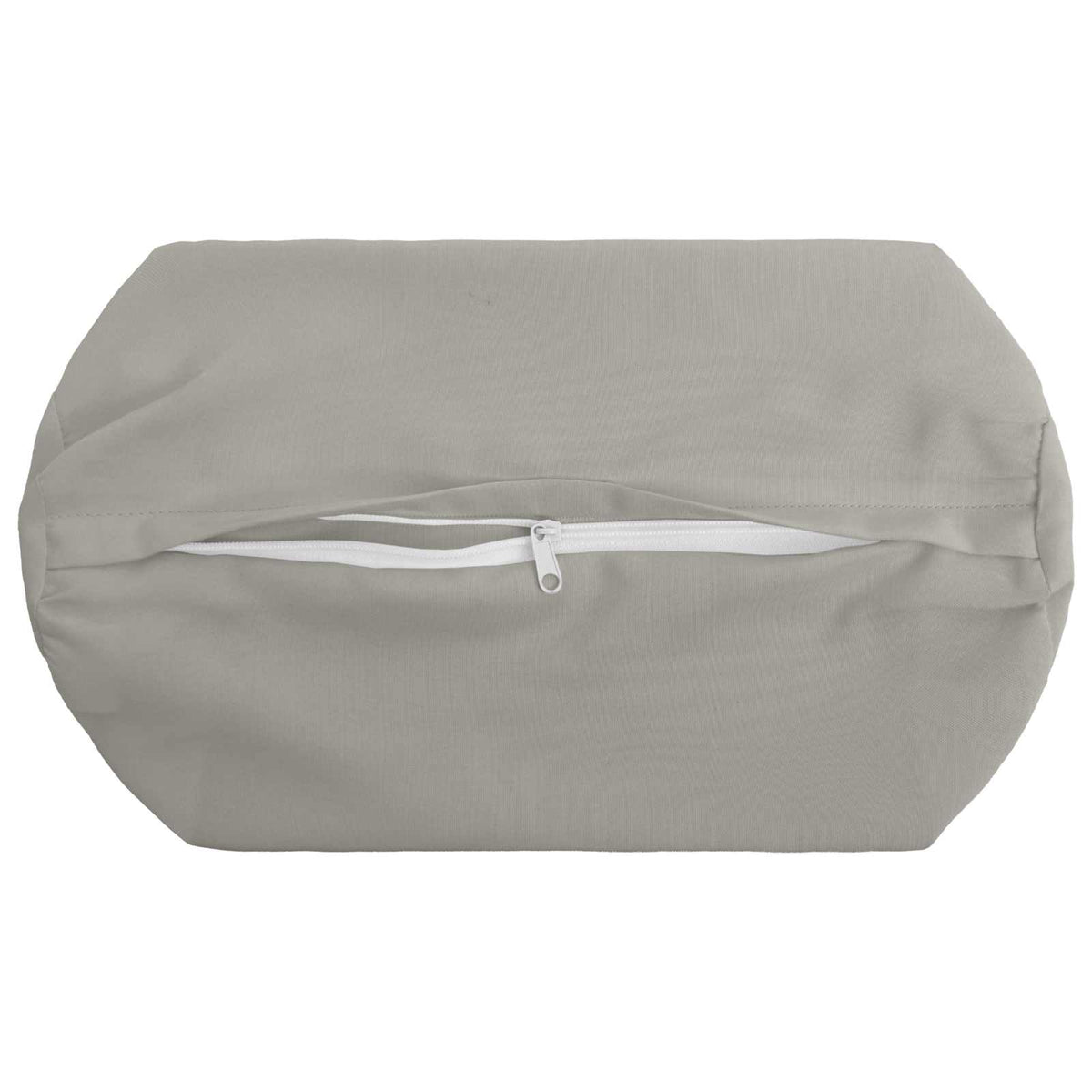 Throw Pillow 2 pcs HEERLEN Grey Dia. 15 x 40 cm Polyester