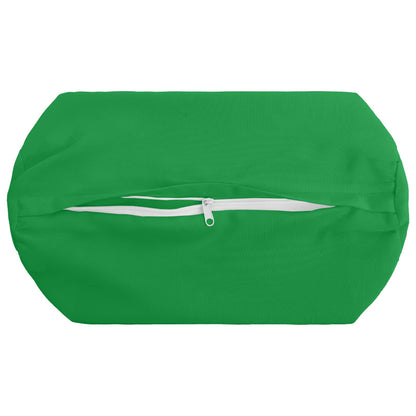 Throw Pillow 6 pcs HEERLEN Green Dia. 15 x 40 cm Polyester
