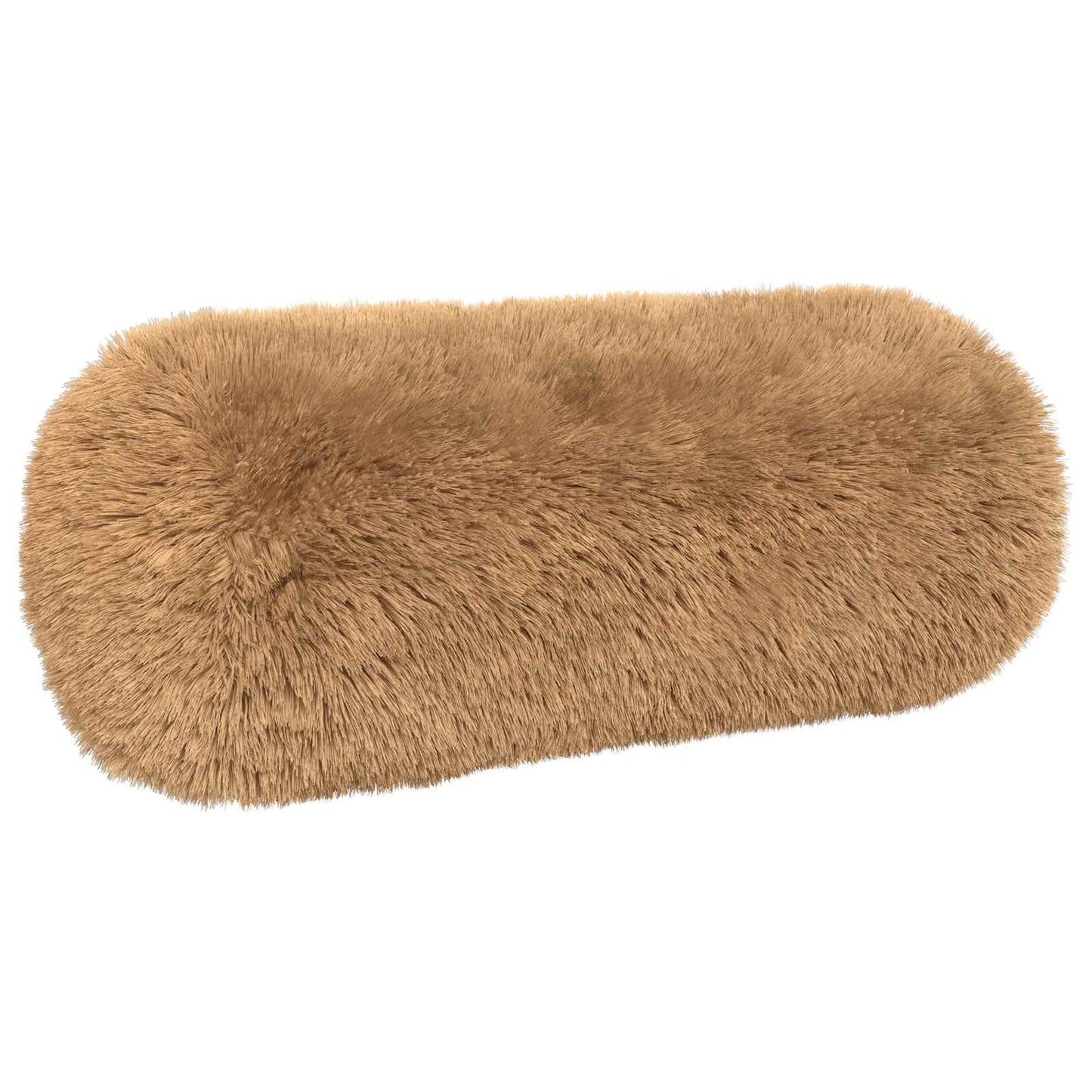 Cushion with Pillow HEERLEN 6 pcs Taupe PV Fleece