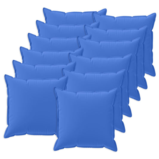 Cushion with Pillow HOUTEN 12 pcs Royal Blue Polyester