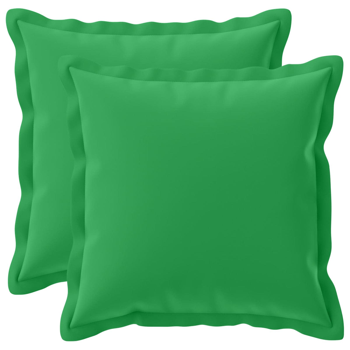 Cushion with Pillow HOUTEN 2 pcs Green Polyester