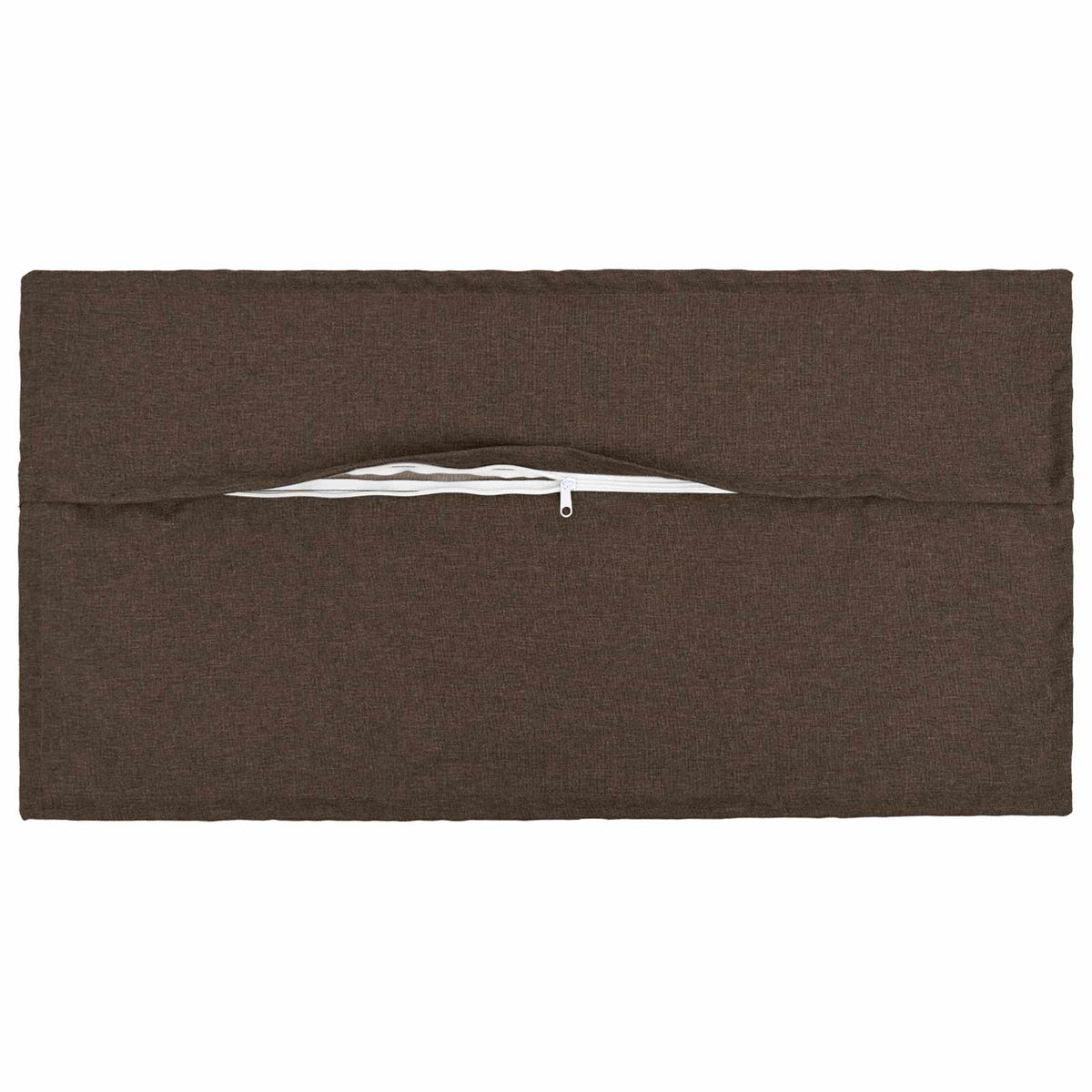 Cushion with Pillow HOUTEN 2 pcs Taupe Faux Linen