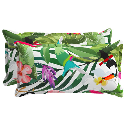 Cushion with Pillow HOUTEN 2 pcs Multicolour Polyester