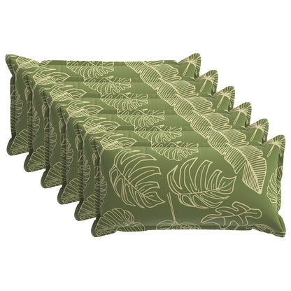 Cushion Leaf with Pillow HOUTEN 6 pcs Leaf Design Polyester