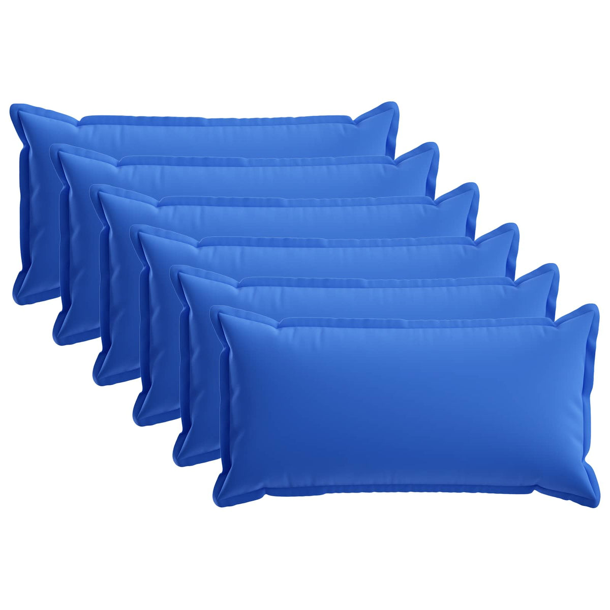 Cushion with Pillow HOUTEN 6 pcs Royal Blue Polyester