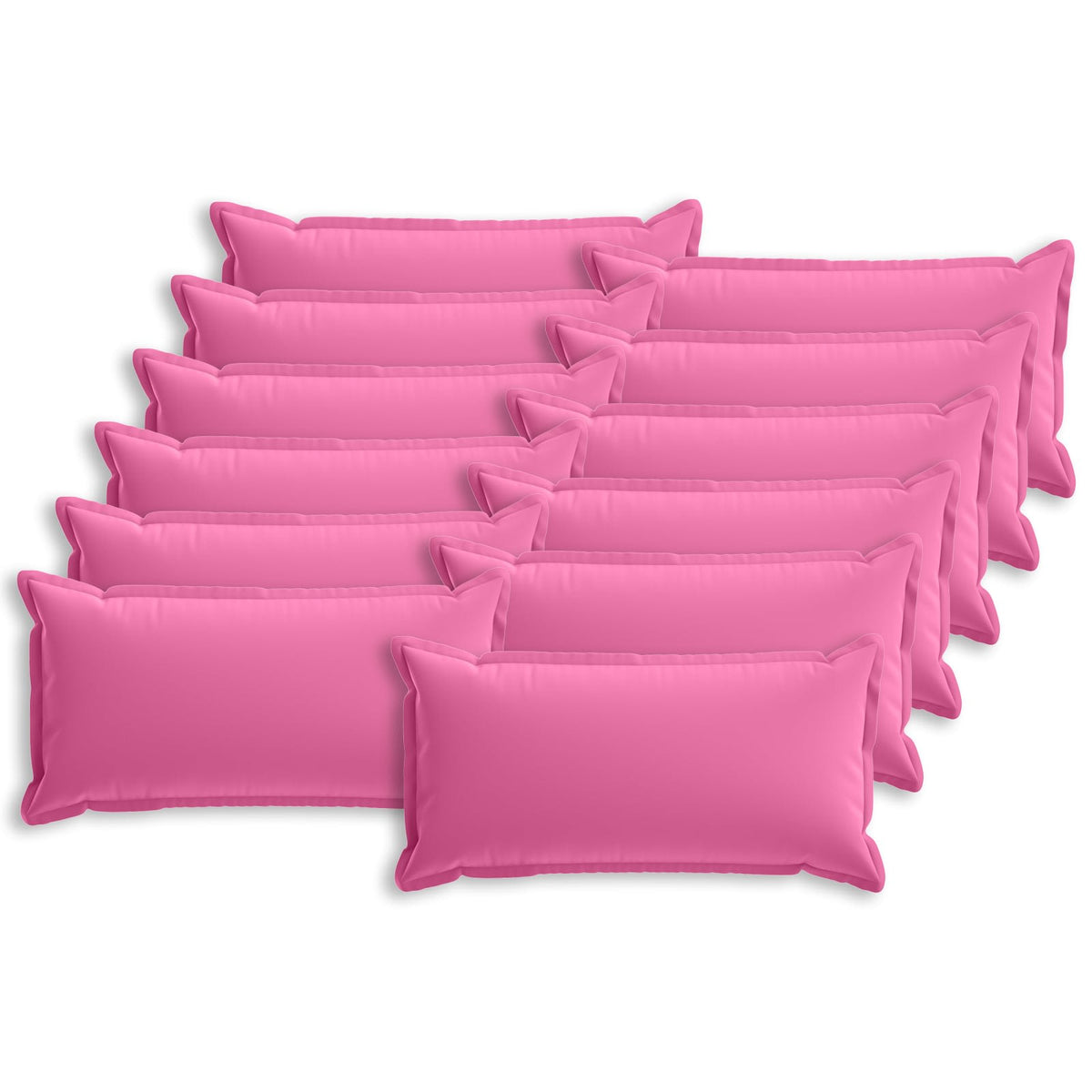 Cushion with Pillow HOUTEN 12 pcs Pink Polyester