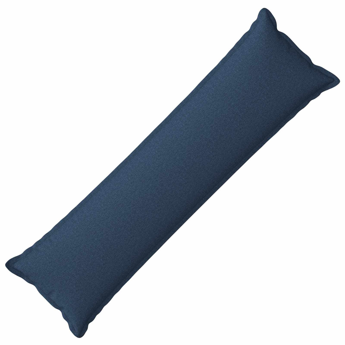 Cushion with Pillow HOUTEN Blue 40 x 145 cm Faux Linen