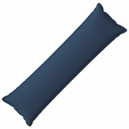 Cushion with Pillow HOUTEN Blue 40 x 145 cm Faux Linen