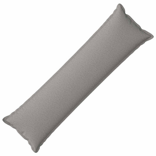 Cushion with Pillow HOUTEN Cloud Grey 40 x 145 cm Faux Linen