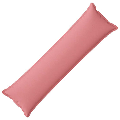 Cushion with Pillow HOUTEN Pink 40 x 145 cm Faux Linen