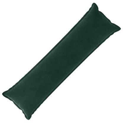 Cushion with Pillow HOUTEN Dark Green 40 x 145 cm Velvet