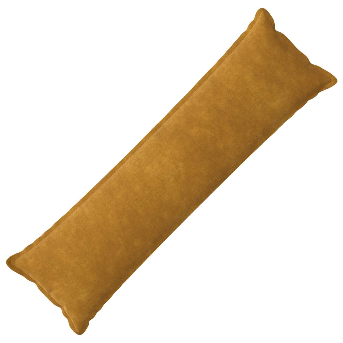 Cushion with Pillow HOUTEN Yellow 40 x 145 cm Microfiber Fleece
