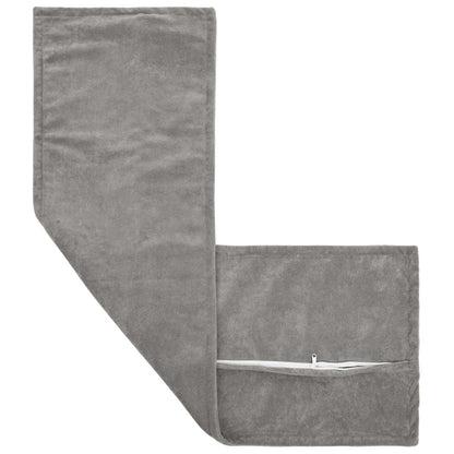 Cushion HOUTEN Light Grey 40 x 145 cm Microfiber Fleece