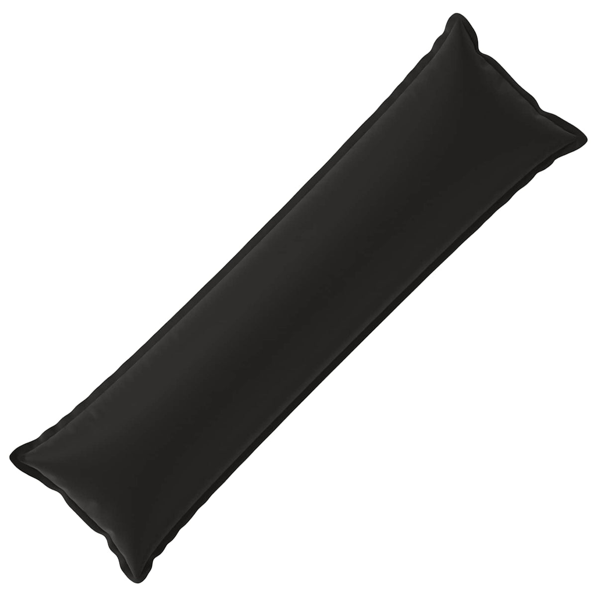 Cushion with Pillow HOUTEN Black 40 x 145 cm Polyester