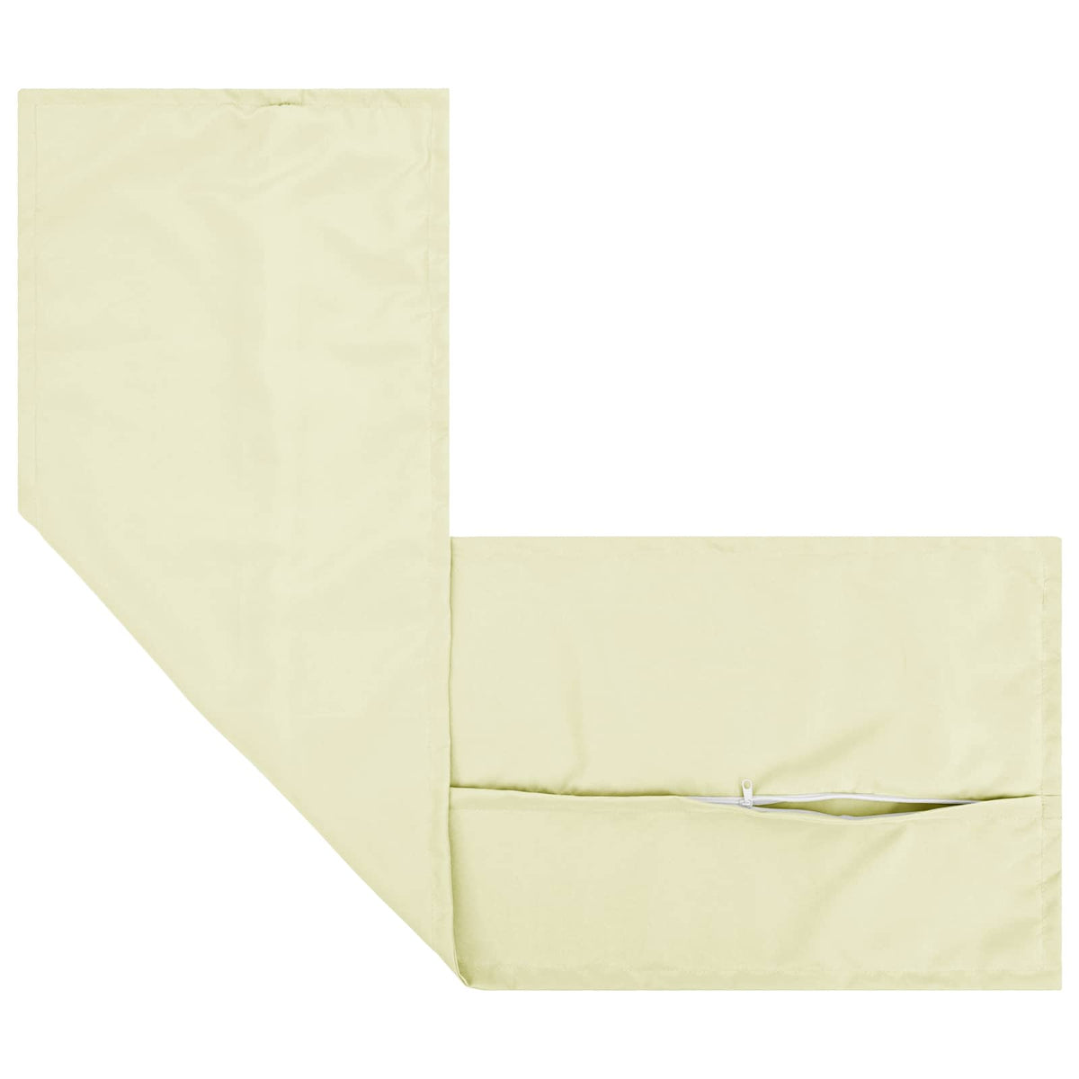 Cushion with Pillow HOUTEN 2 pcs Cream Polyester