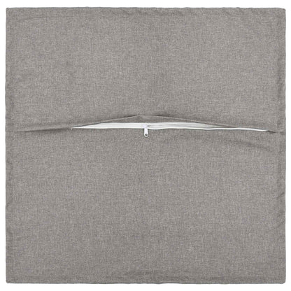 Cushion with Pillow HOUTEN 6 pcs Cloud Grey Faux Linen