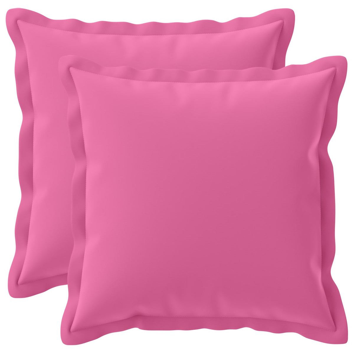 Cushion with Pillow HOUTEN 2 pcs Pink Polyester