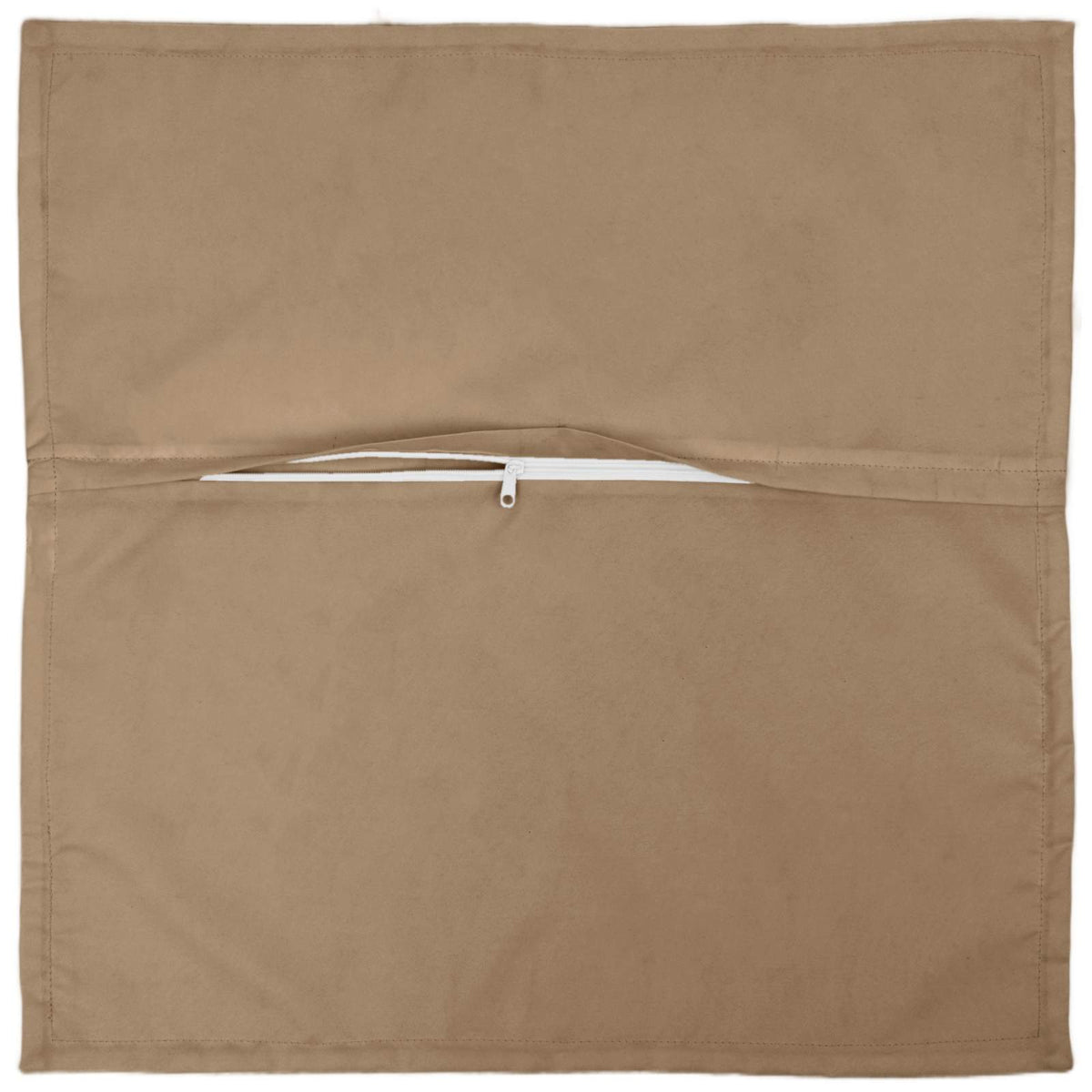 Cushion with Pillow HOUTEN 2 pcs Taupe Polyester