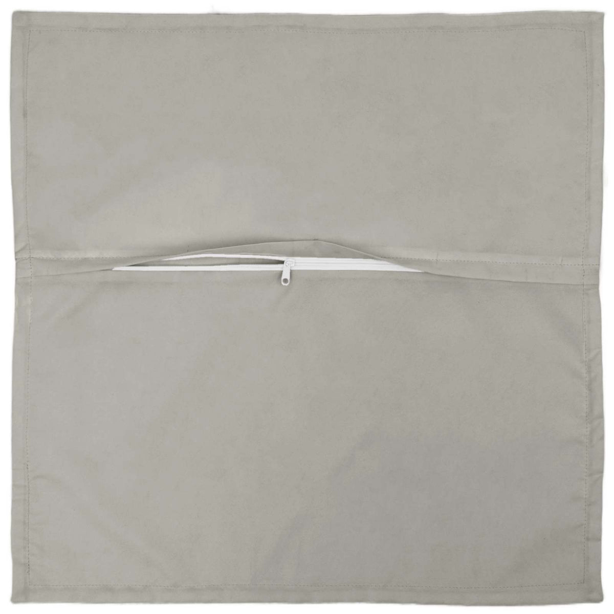 Cushion with Pillow HOUTEN 2 pcs Grey Polyester