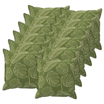 Cushion Leaf with Pillow HOUTEN 12 pcs Leaf Design Polyester