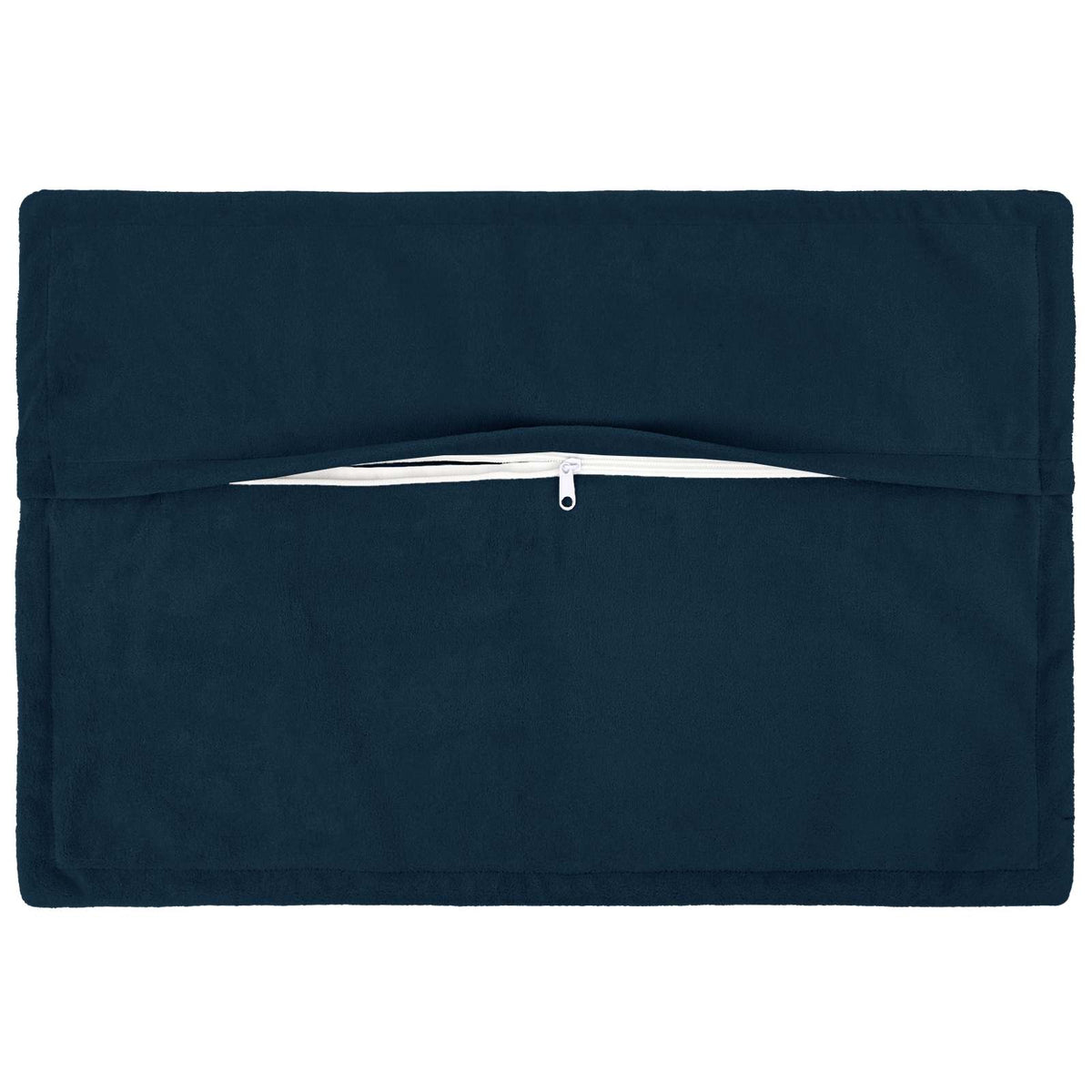 Cushion with Pillow HOUTEN 2 pcs Blue Microfiber Fleece