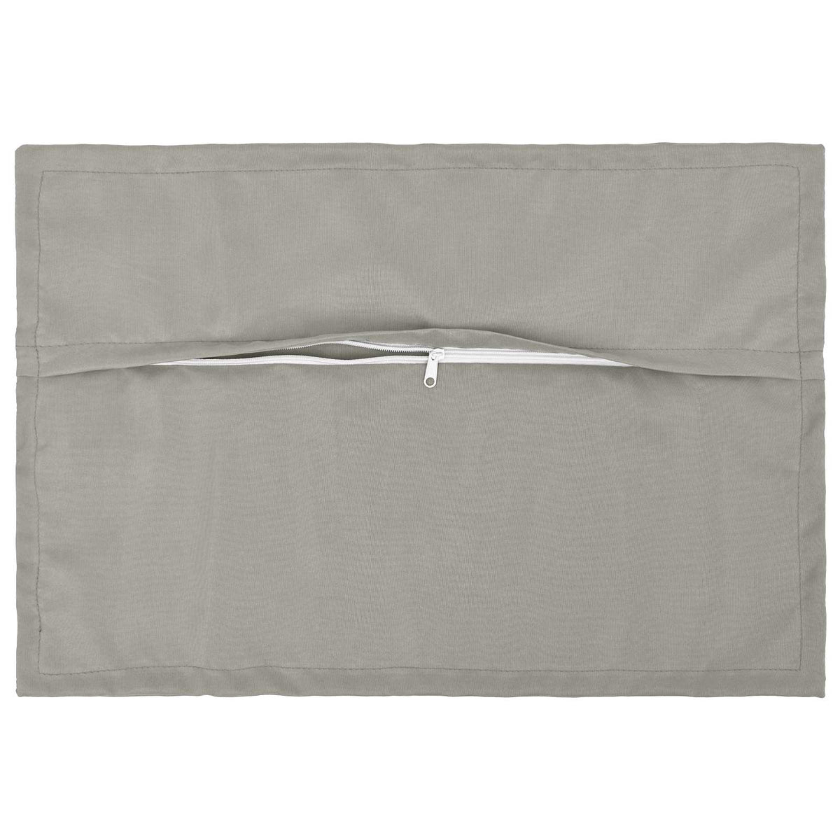 Cushion with Pillow HOUTEN 2 pcs Grey Polyester