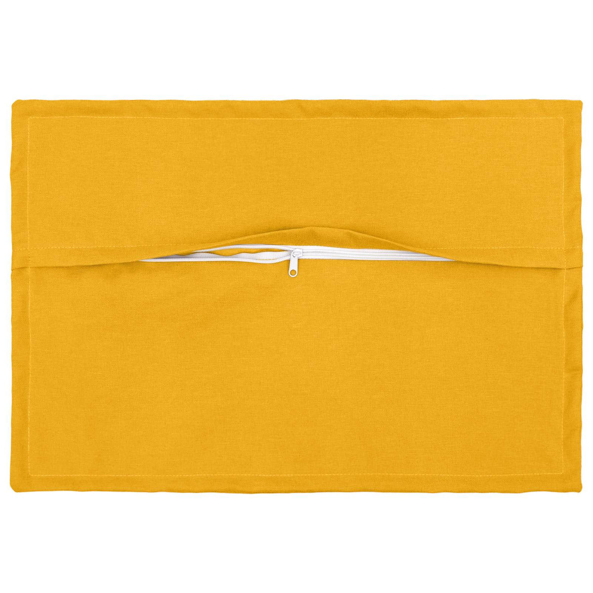 Cushion with Pillow HOUTEN 2 pcs Light Yellow Faux Linen