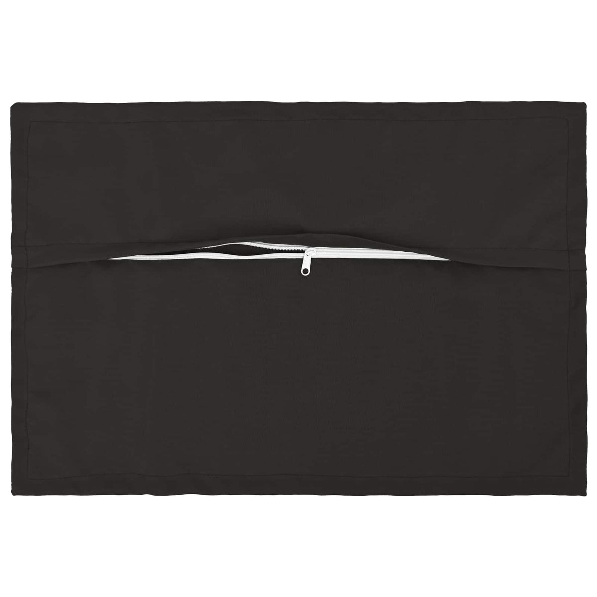 Throw Pillow 2 pcs HOUTEN Black 50 x 80 cm Polyester