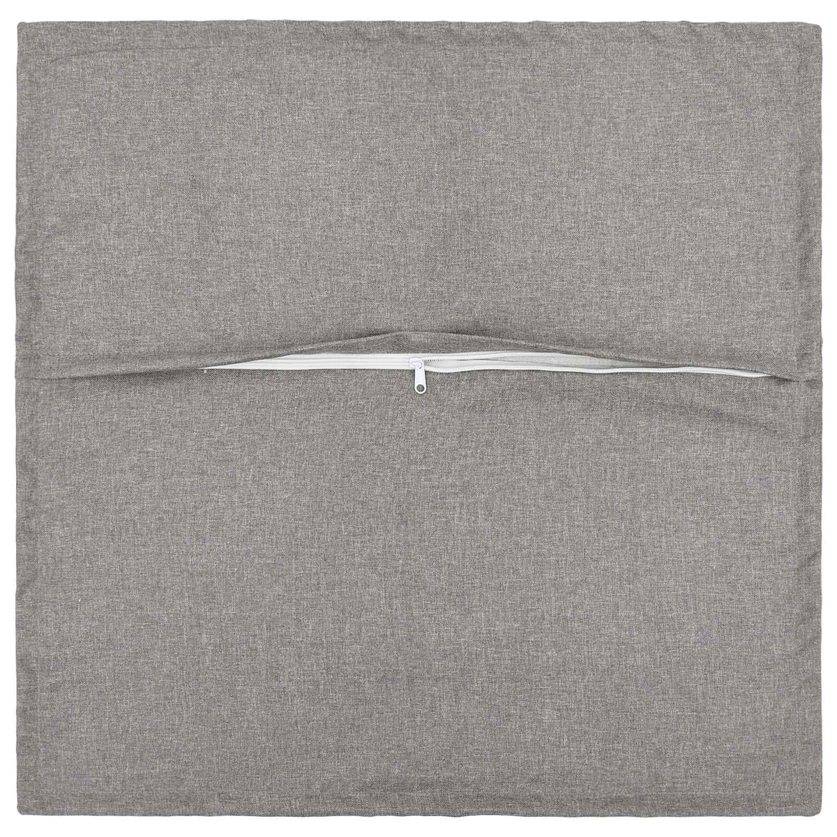 Cushion with Pillow HOUTEN 2 pcs Cloud Grey Faux Linen
